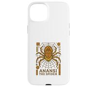 Carcasa para iPhone 15 Plus Anansi la araña Historias Folclore de tramposos de África Occidental