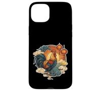 Carcasa para iPhone 15 Plus Animal Gallo del Zodiaco Chino