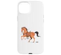 Carcasa para iPhone 15 Plus Año Nuevo Chino Caballo Historia Arte Mujeres China Warrior Horse
