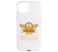 Carcasa para iPhone 15 Plus Antiguo Emperador Romano Aureliano - Restitutor Orbis. SPQR Roma