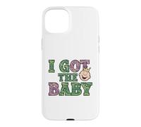 Carcasa para iPhone 15 Plus Anuncio de Embarazo I Got The Baby Revelar Mardi Gras