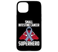 Carcasa para iPhone 15 Plus Apoyo de Luchador Guerrero superhéroe para el cáncer de intestino Delgado