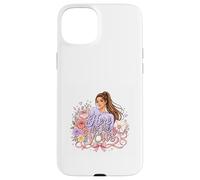 Carcasa para iPhone 15 Plus Aquí para los votos Romántico Floral Diseño Nupcial