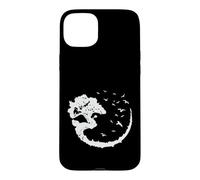 Carcasa para iPhone 15 Plus Árbol de jardín de Arte bonsái de Japón