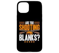 Carcasa para iPhone 15 Plus Are You Shooting Blanks Clay Paloma Trap Shooting Skeet Hombres
