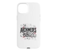 Carcasa para iPhone 15 Plus Arquímedes Ingeniero en física matemática Geometría Griega