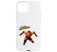 Carcasa para iPhone 15 Plus Arte de acción de Ring Predator Savage Wrestling