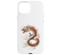 Carcasa para iPhone 15 Plus Arte de Criatura mítica del dragón majestuoso de fantasía