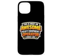Carcasa para iPhone 15 Plus Así es como se ve un Impresionante Operador de Equipos Pesados