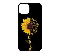 Carcasa para iPhone 15 Plus ASL American Sign Language Sunflower Share The Love