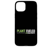 Carcasa para iPhone 15 Plus Atleta Vegano Alimentado por Plantas