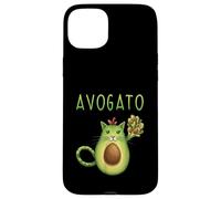 Carcasa para iPhone 15 Plus Avogato Cinco De Mayo Regalo Cinco De Meow Avogato Cat Aguacate