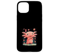Carcasa para iPhone 15 Plus Axolotl Comiendo Estrellas Rojo Estilo JP
