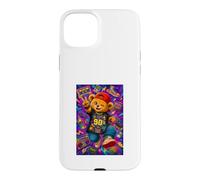 Carcasa para iPhone 15 Plus Back to The 90s Teddy Bear Retro Nostalgia