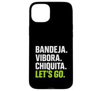 Carcasa para iPhone 15 Plus Bandeja Vibora Chiquita Padel Entrenador Regalo Hombre Mujer