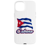 Carcasa para iPhone 15 Plus Bandera Cubana Cubana Cubana Mujer Niña Patriótica Cubana