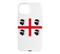 Carcasa para iPhone 15 Plus Bandera de Cerdeña Italia 4 Moros Cerdeña