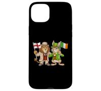 Carcasa para iPhone 15 Plus Bandera de Inglaterra e Irlanda Raíces inglesas Reino Unido