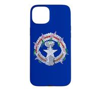 Carcasa para iPhone 15 Plus Bandera DE Islas Mariana del Norte Territorio DE Estados Unidos