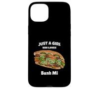 Carcasa para iPhone 15 Plus Banh Mi Vietnamese Sandwich Vietnam Comida Divertida Chicas Mujeres