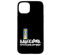 Carcasa para iPhone 15 Plus Barcelona Amics per Sempre Catalán Gaudí