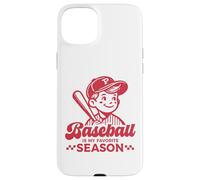 Carcasa para iPhone 15 Plus Baseball Is My Favorite Season - Camiseta Deportiva Divertida para Jugador Retro