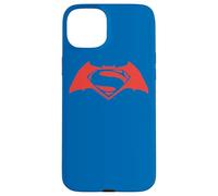 Carcasa para iPhone 15 Plus Batman v Superman Simple Red Logo