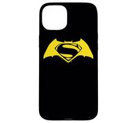 Carcasa para iPhone 15 Plus Batman v Superman Simple Yellow Logo