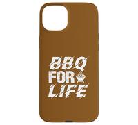 Carcasa para iPhone 15 Plus BBQ Lover For Life Grill Entusiasta Pasión
