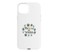 Carcasa para iPhone 15 Plus Be Kind To Wildlife Nature Animal Lover