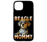 Carcasa para iPhone 15 Plus Beagle Mommy Mamá Perro Día de la Madre English Beagles Mom
