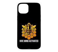 Carcasa para iPhone 15 Plus Beekeeper Apiary Honeycomb Hive Mind Activated