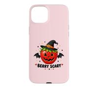 Carcasa para iPhone 15 Plus Berry Scary Strawberry Halloween Summerween Witch Kawaii