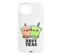 Carcasa para iPhone 15 Plus Best Teas Funny Best Friend Pun