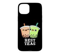 Carcasa para iPhone 15 Plus Best Teas Funny Best Friend Pun