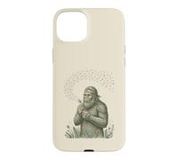 Carcasa para iPhone 15 Plus Big-Foot Soplando Diente de León Deseos Vintage Naturaleza Amante 1