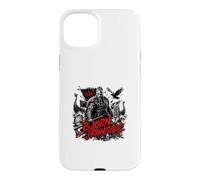 Carcasa para iPhone 15 Plus Bjorn Ironside, Guerrero Vikingo, Leyenda nórdica