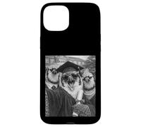 Carcasa para iPhone 15 Plus Blue Jays Graduación Selfie Senior Class Funny Mom Dad Grad
