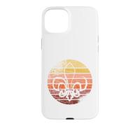 Carcasa para iPhone 15 Plus Bonito diseño Retro Vintage de Lirios Scout