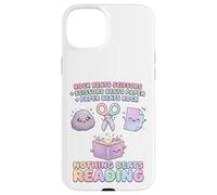 Carcasa para iPhone 15 Plus Booktrovert Nothing Beat Reading Rock - Tijeras de Papel para Mujer