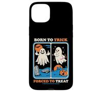 Carcasa para iPhone 15 Plus Born To Trick Sarcastic Retro Funny Adult Humor