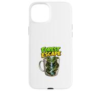 Carcasa para iPhone 15 Plus Bosque Escape Naturaleza Cascada Aventura Escena