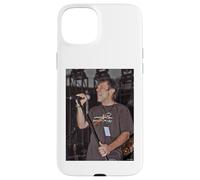 Carcasa para iPhone 15 Plus Bruce Dickinson de Iron Maiden en Vivo por Dick Barnatt