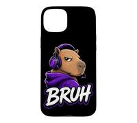 Carcasa para iPhone 15 Plus Bruh Capybara Videojuegos Funny Controller PC Gamer Console