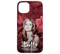 Carcasa para iPhone 15 Plus Buffy with Stake Portrait Red Gothic Background TV Show