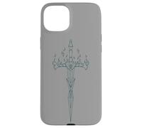 Carcasa para iPhone 15 Plus Burning Sword in Flame EMO E-Girl Boy Alt Y2K Trad Mall gótico