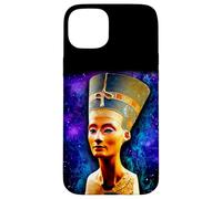 Carcasa para iPhone 15 Plus Busto de Estatua egipcia de la Reina Nefertiti