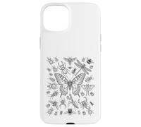 Carcasa para iPhone 15 Plus Butterfly Focus Scientific Bug Species Tabla de entomología