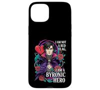 Carcasa para iPhone 15 Plus Byronic Hero Red Flag Dark Academia Literature