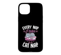 Carcasa para iPhone 15 Plus Cada Siesta Que tomo es una Siesta de Gato